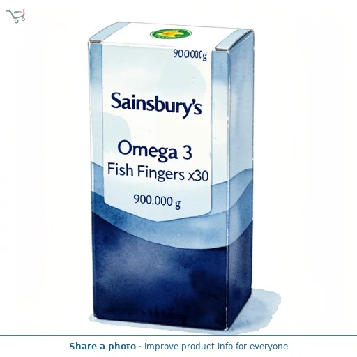 Sainsbury's Omega 3 Fish Fingers x30 900g