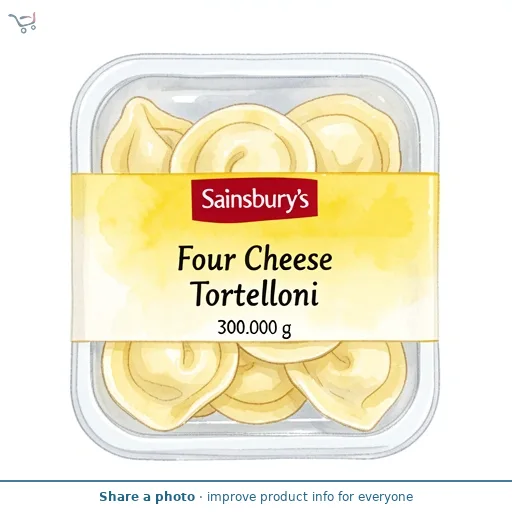 Sainsbury's Four Cheese Tortelloni 300g