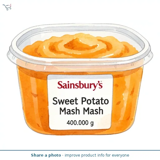 Sainsbury's Sweet Potato Mash 400g