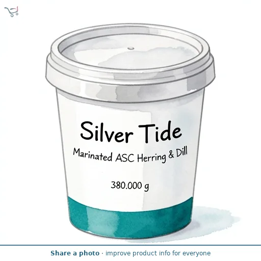 Silver Tide Marinated ASC Herring & Dill 380g