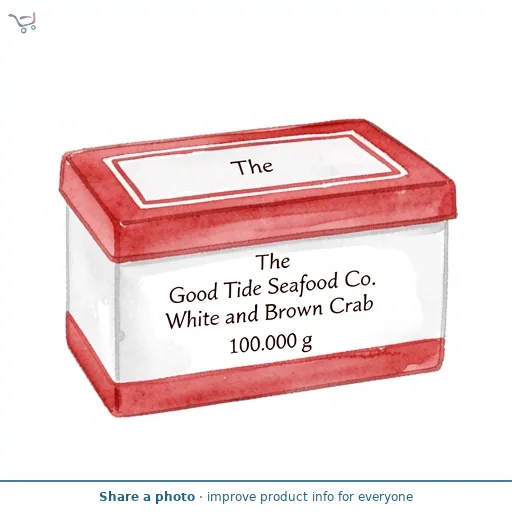 The Good Tide Seafood Co. White and Brown Crab 100g