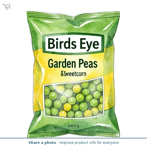 Birds Eye Garden Peas & Sweetcorn 640g