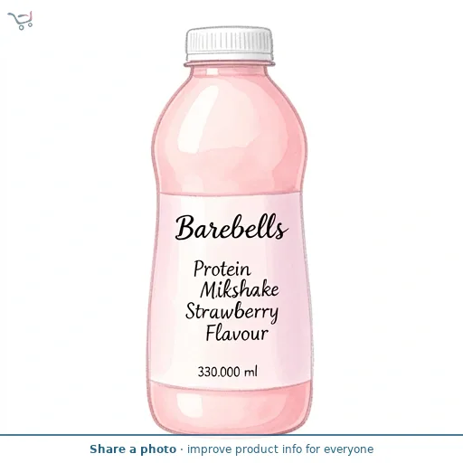 Barebells Protein Milkshake Strawberry Flavour 330ml