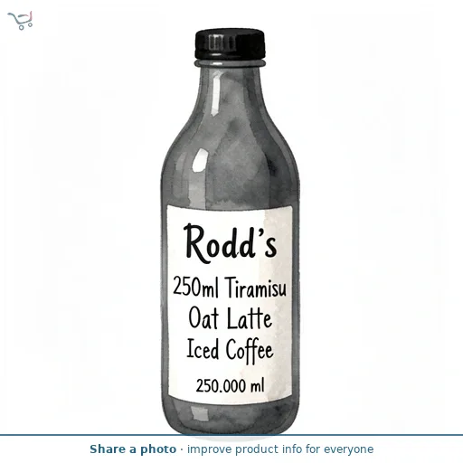Rodd's 250ml Iced Coffee Tiramisu Latte