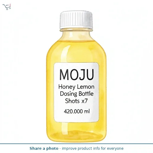 MOJU Honey Lemon Dosing Bottle Shots x7 420ml