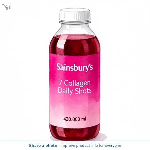 Sainsbury's 7 Collagen Daily Raw Shots 420ml