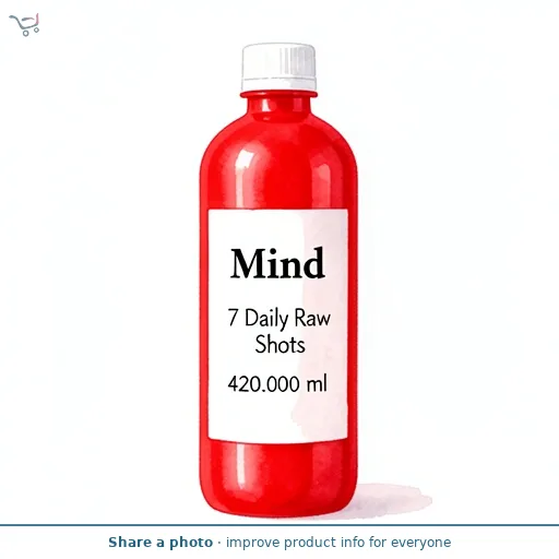 Mind 7 Daily Raw Shots 420ml