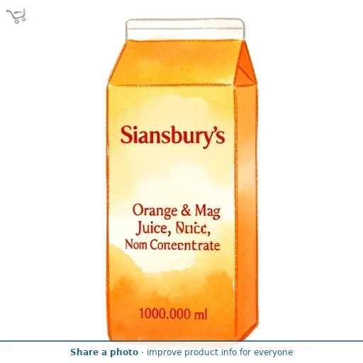 Sainsbury's Orange & Mango Juice, Not From Concentrate 1L