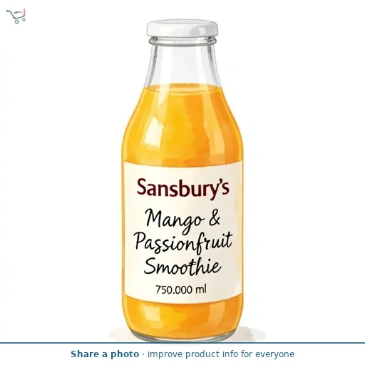 Sainsbury's Mango & Passionfruit Smoothie 750ml