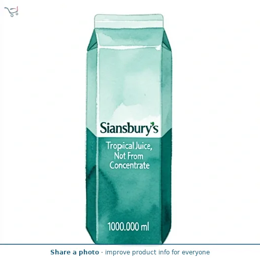 Sainsbury's Tropical Juice, Not From Concentrate 1L