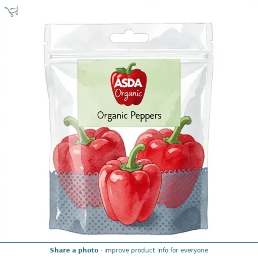 ASDA Organic Organic Peppers