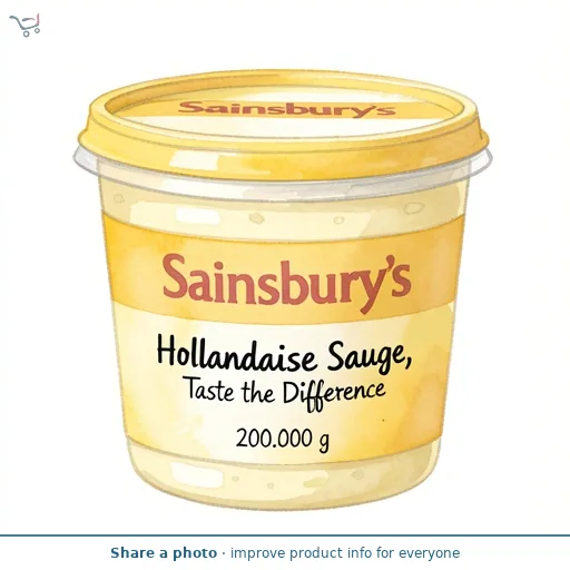 Sainsbury's Hollandaise Sauce, Taste the Difference 200g
