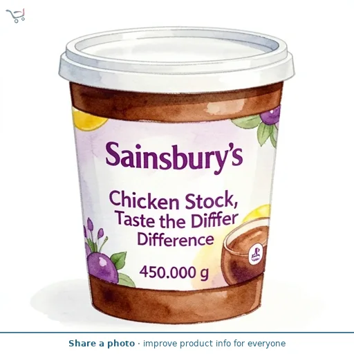 Sainsbury's Chicken Stock, Taste the Difference 450g