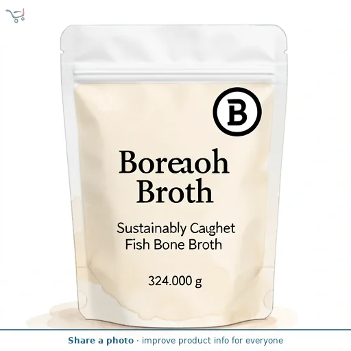 Borough Broth Sustainably Caught Fish Bone Broth 324g