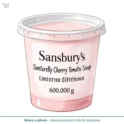 Sainsbury's Santarella Cherry Tomato Soup, Limited Edition, Taste the Difference 600g