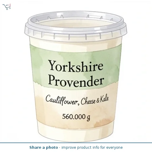 Yorkshire Provender Cauliflower, Cheese & Kale 560g