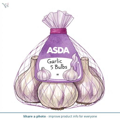 ASDA Garlic 5 Bulbs