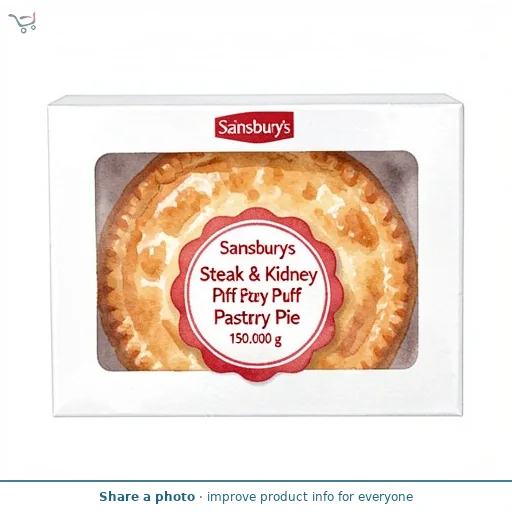 Sainsbury's Steak & Kidney Puff Pastry Pie 150g