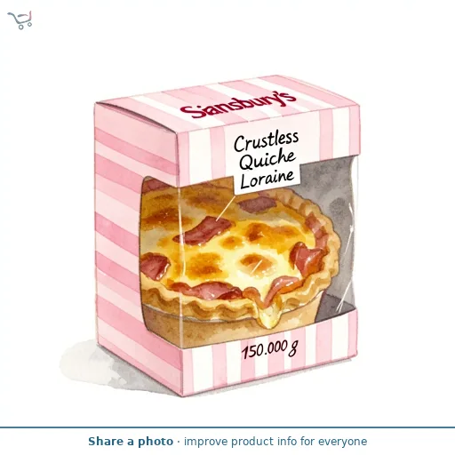 Sainsbury's Crustless Quiche Lorraine 150g