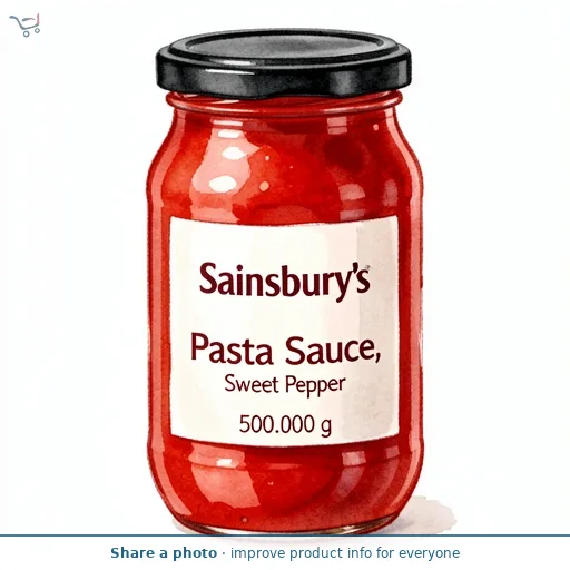 Sainsbury's Pasta Sauce, Sweet Pepper 500g