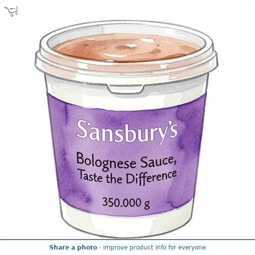 Sainsbury's Bolognese Sauce, Taste the Difference 350g