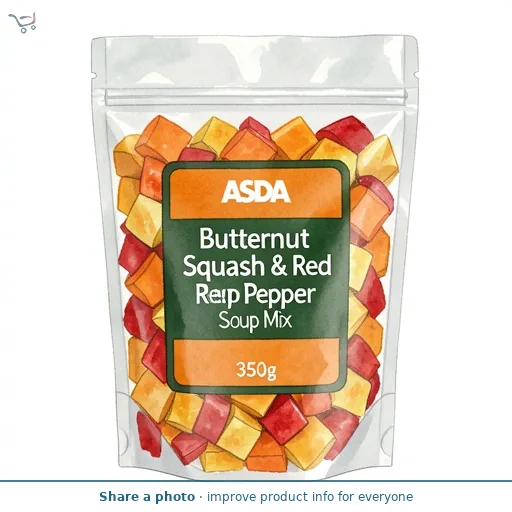 ASDA Butternut Squash & Red Pepper Soup Mix