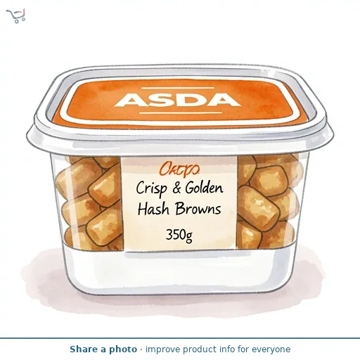 ASDA Crisp & Golden Mini Hash Browns 350g