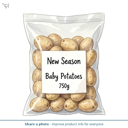 New Season Baby Potatoes 750g