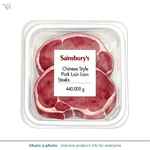 Sainsbury's Chinese Style Pork Loin Steaks 440g