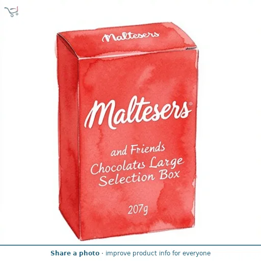 Maltesers and Friends Chocolate Large Christmas Selection Box 207g