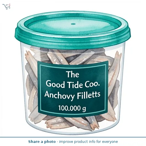 The Good Tide Seafood Co. Anchovy Fillets 100g