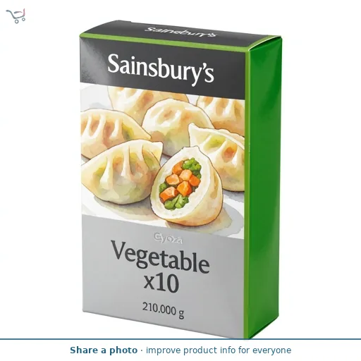 Sainsbury's Vegetable Gyoza x10 210g