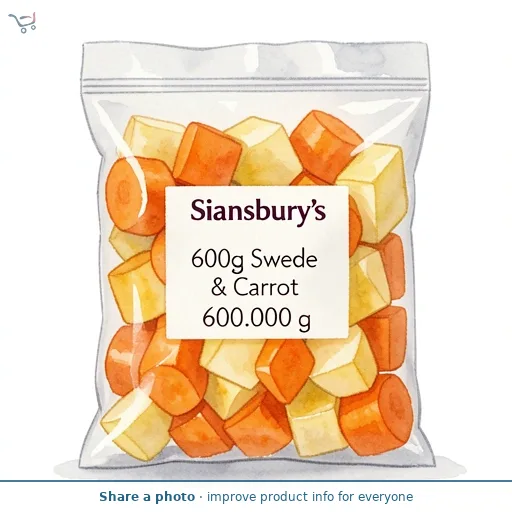 Sainsbury's 600g Swede & Carrot