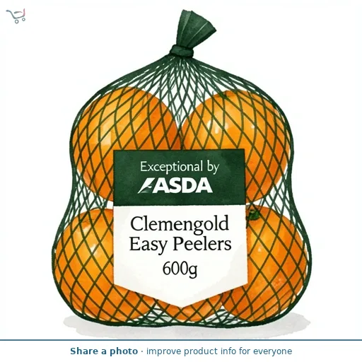 Exceptional by ASDA Clemengold Easy Peelers 600g