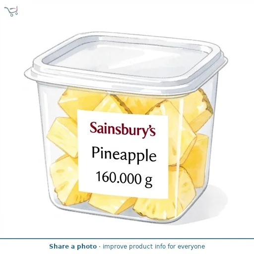 Sainsbury's Pineapple 160g