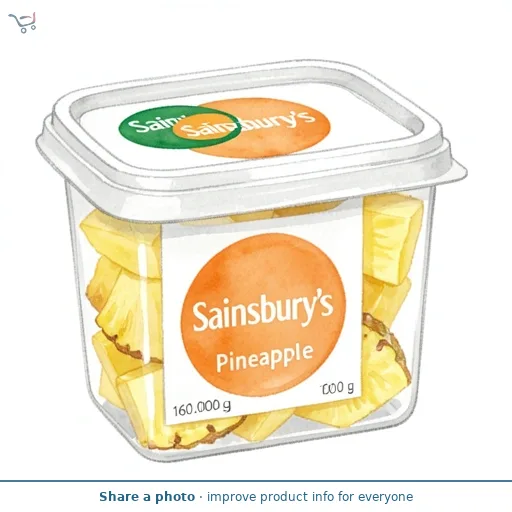 Sainsbury's Pineapple 160g