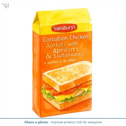 Sainsbury's Coronation Chicken with Apricots & Sultanas