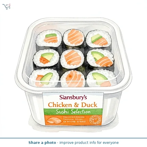 Sainsbury's Chicken & Duck Sushi Selection