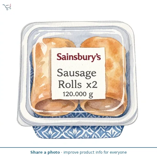 Sainsbury's Sausage Rolls x2 120g