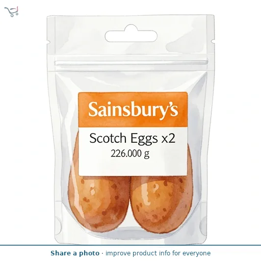Sainsbury's Scotch Eggs x2 226g