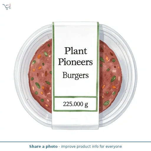 Plant Pioneers Veggie Burgers 225g