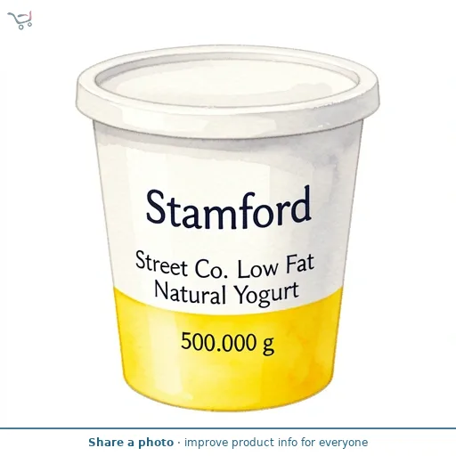 Stamford Street Co. Low Fat Natural Yogurt 500g