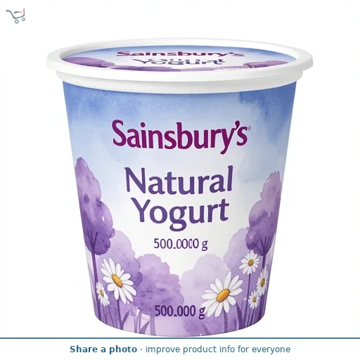 Sainsbury's Natural Yogurt 500g