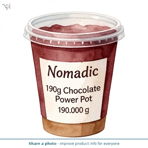 Nomadic 190g Chocolate Brownie Power Pot