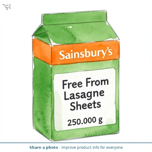 Sainsbury's Free From Lasagne Sheets 250g