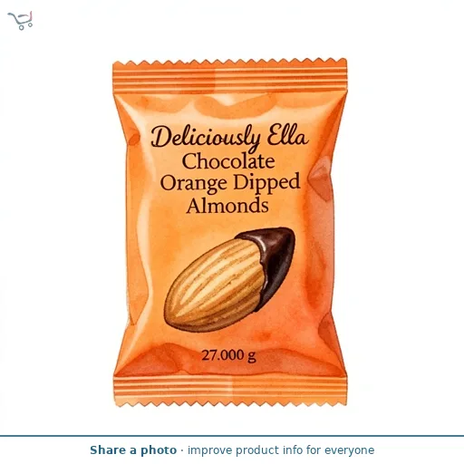 Deliciously Ella Chocolate Orange Dipped Almonds 27g
