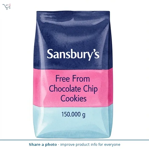 Sainsbury's Free From Chocolate Chip Cookies 150g