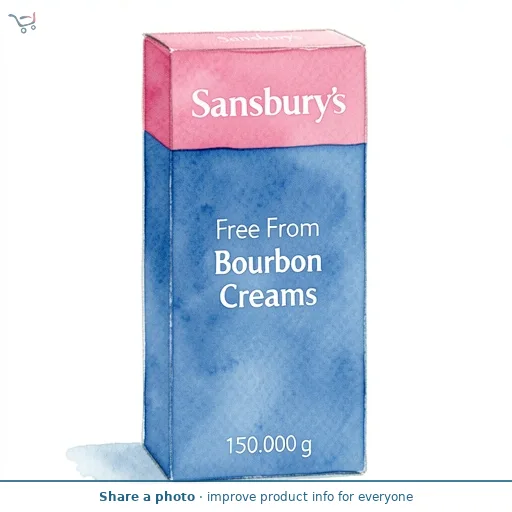 Sainsbury's Free From Bourbon Creams 150g