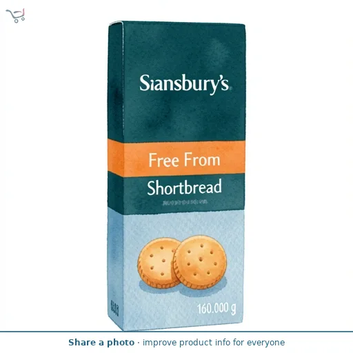 Sainsbury's Free From Shortbread 160g