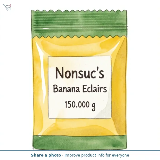 Walker's Nonsuch Banana Eclairs 150g